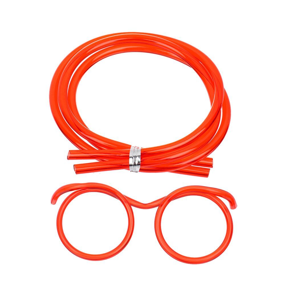 Funny Soft PVC Straw Glasses Flexible Drinking Straws Kids