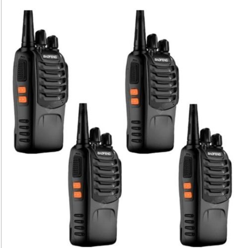 Baofeng 4 Pieces Walkie Talkie BF- 888s Two-Way Radio.