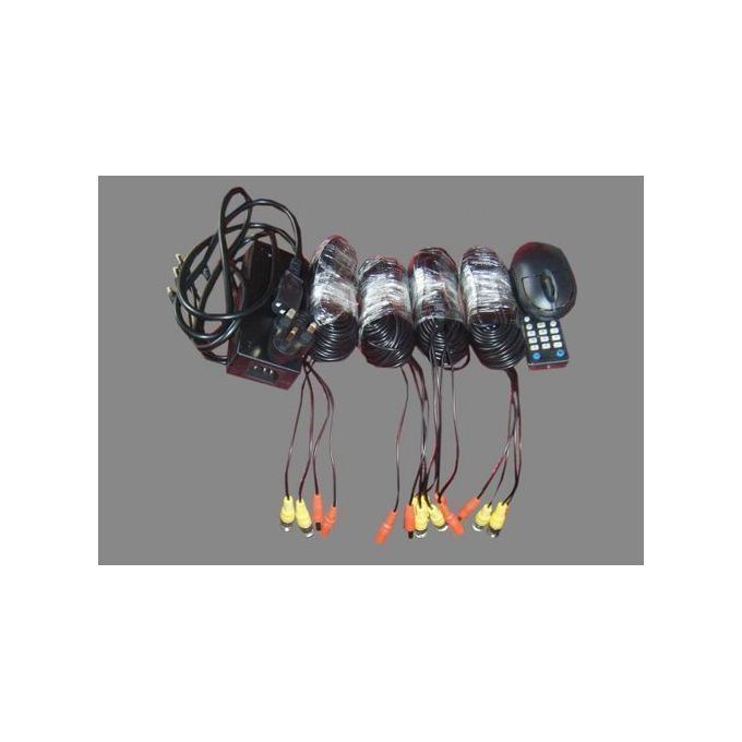 Cctv High Quality 4 Channels DVR AHD 1080P + 4 OUTDOORS CCTV CAMERA'S