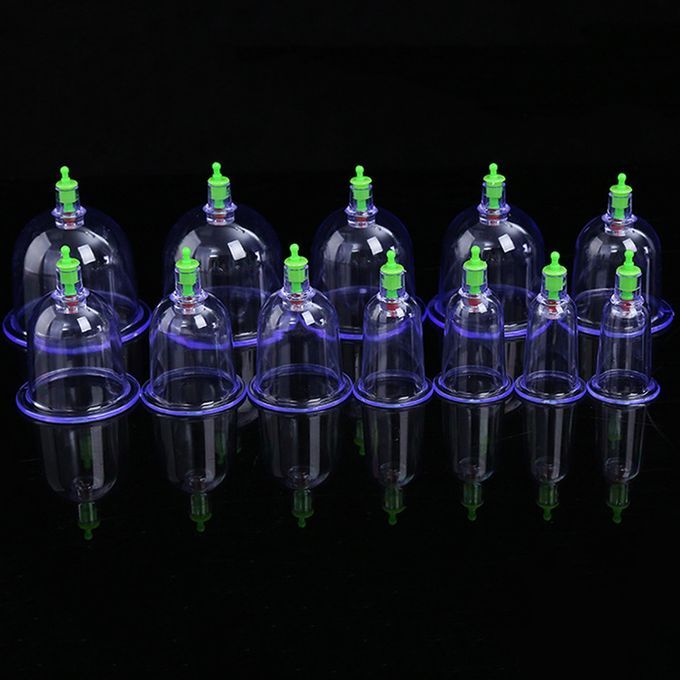 12pcs Cans Cupping Set Vacuum Cuppings Suction Therapy