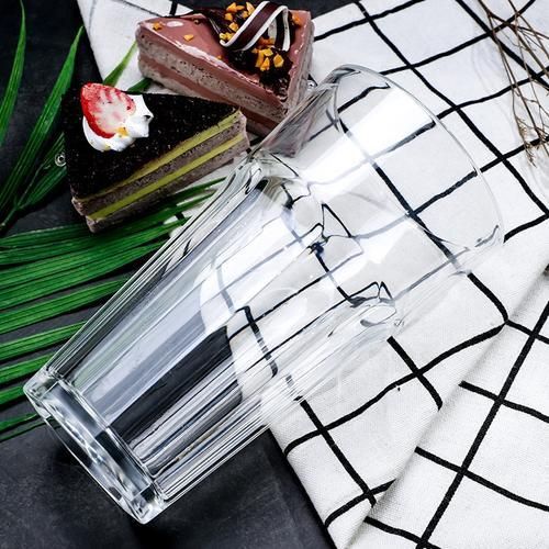 380ml 6pcs Plastic Beverage  Tumbler Juice Water Cups Transparent Drinking Cups Bar Beer Glasses Cup Party Restaurant