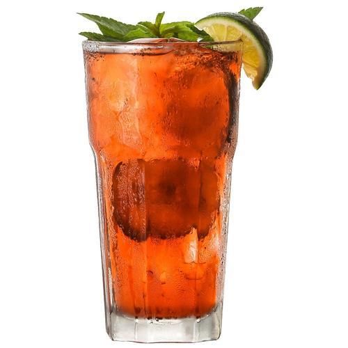 380ml 6pcs Plastic Beverage  Tumbler Juice Water Cups Transparent Drinking Cups Bar Beer Glasses Cup Party Restaurant