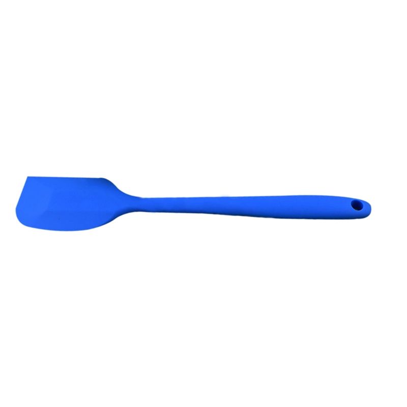 2 PCS Kitchen Silicone Cream Cake Spatula Mixing Scraper Brush Butter Mixer Brushes Baking Tool Kitchenware(Orange)