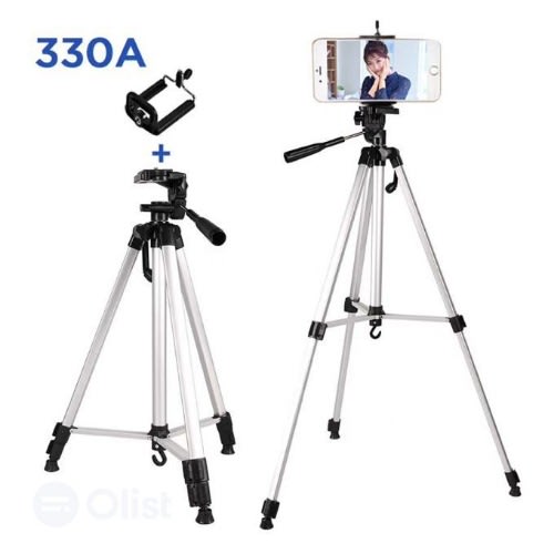 Adjustable Tripod Stand Phone Holder 330A 5 Feet
