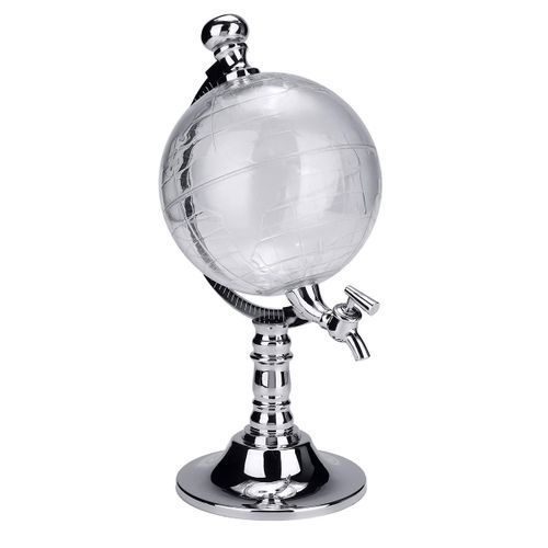 1000cc Globe Shaped Drinks Decanter Beverage Liquor Drink Dispenser With Tap