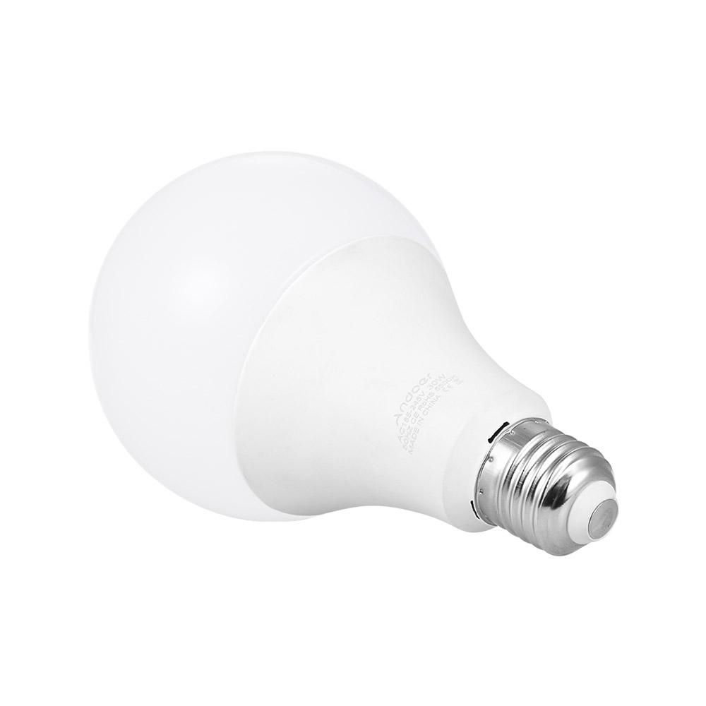 Andoer E27 30W Energy-saving LED Bulb Lamp 5500K Soft White Daylight for Photo Video Studio Home Commercial Lighting