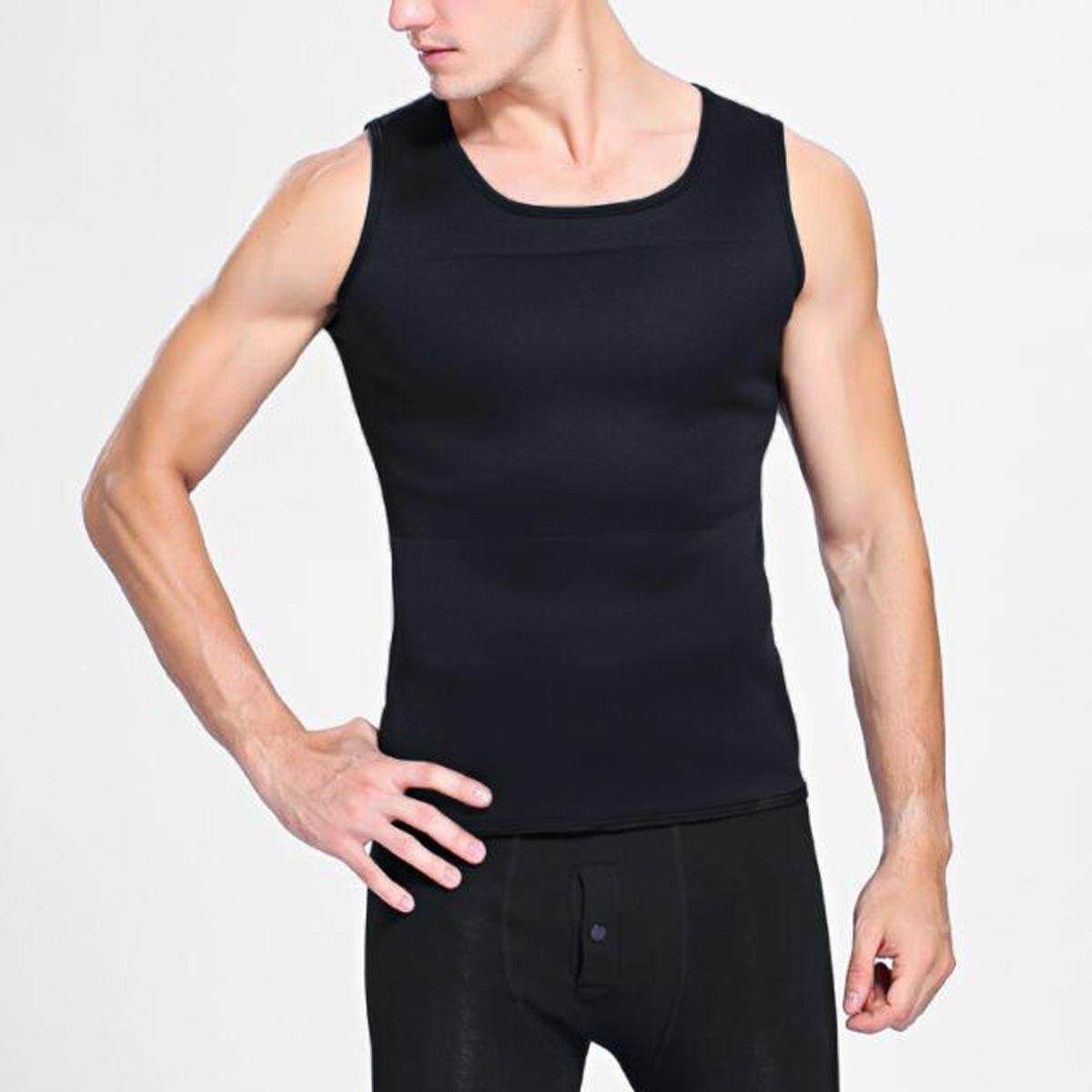 Neoprene Body Shaper Slimming Thermo Waist Traine Sauna Shaper Men M-5XL L
