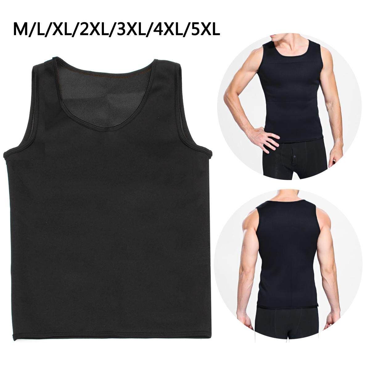 Neoprene Body Shaper Slimming Thermo Waist Traine Sauna Shaper Men M-5XL L