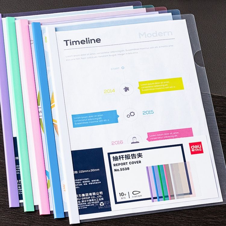File Drawer Folder Transparent Waterproof Cover