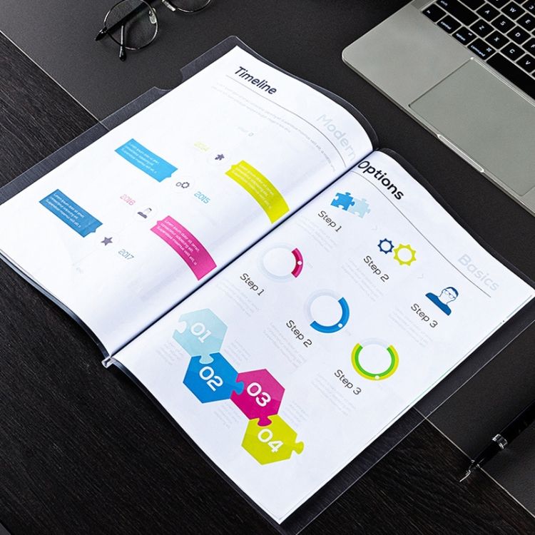 File Drawer Folder Transparent Waterproof Cover