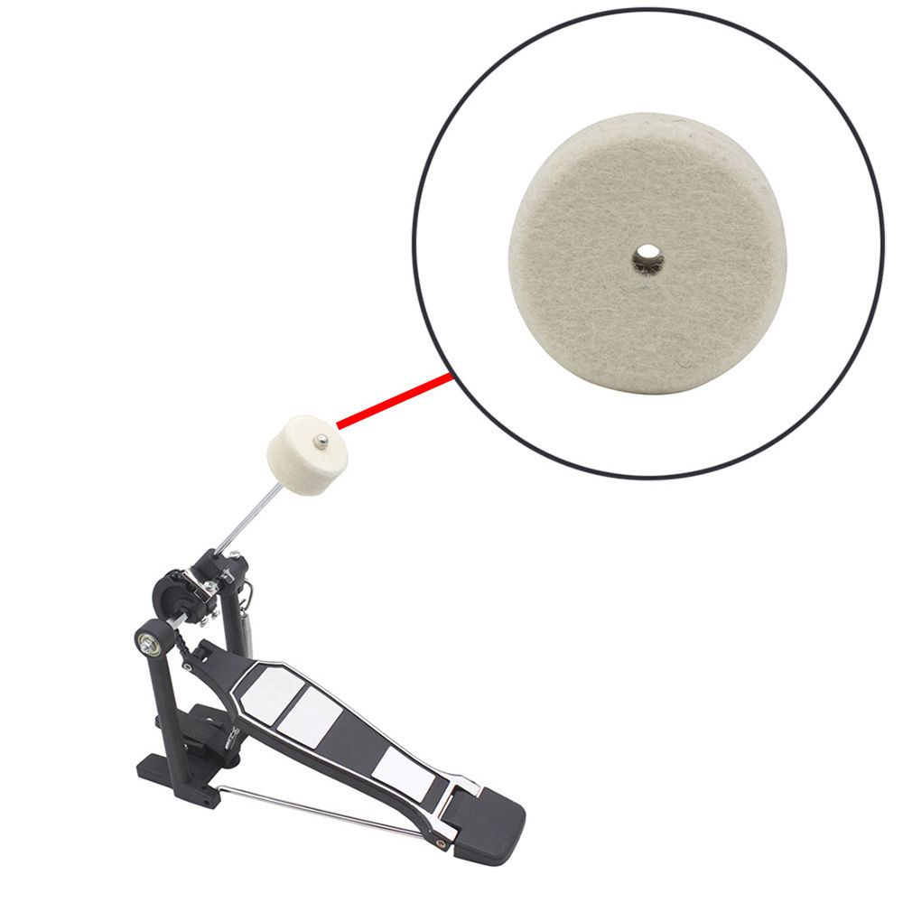 High Quality Wool Felt Pad For Bass Drum Pedal Beater