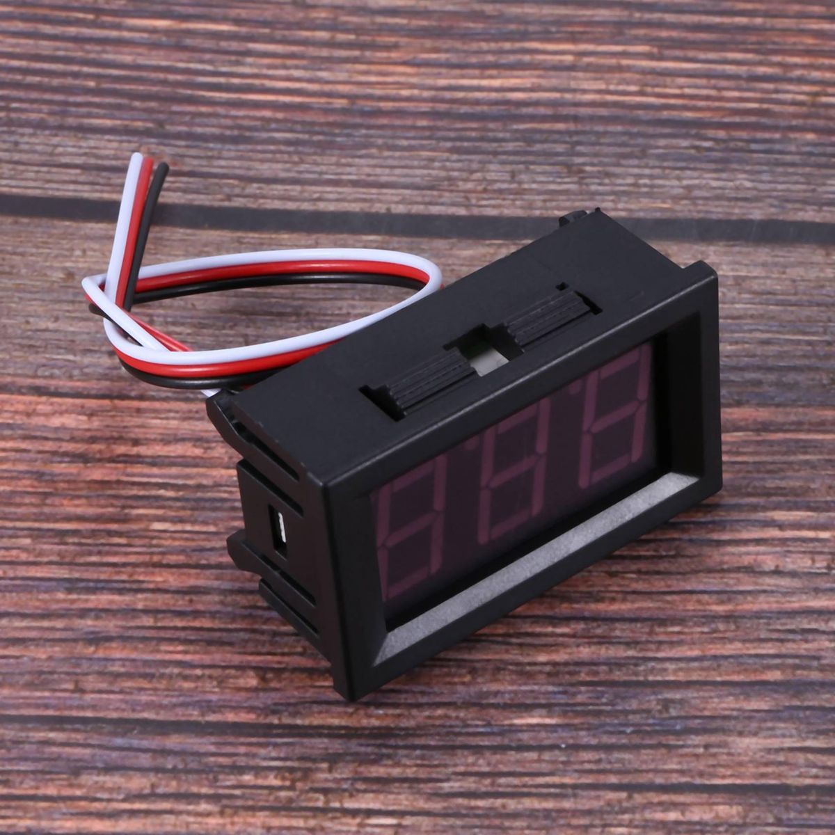 DC 0-99.9V 3 Wire LED Digital Display Panel Volt Meter Voltage Voltmeter Car Motor - BLUE