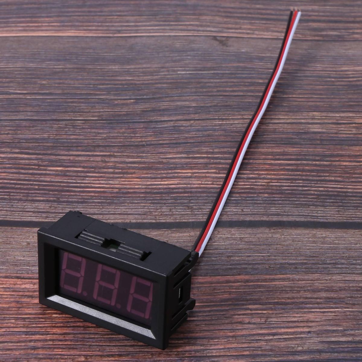 DC 0-99.9V 3 Wire LED Digital Display Panel Volt Meter Voltage Voltmeter Car Motor - BLUE