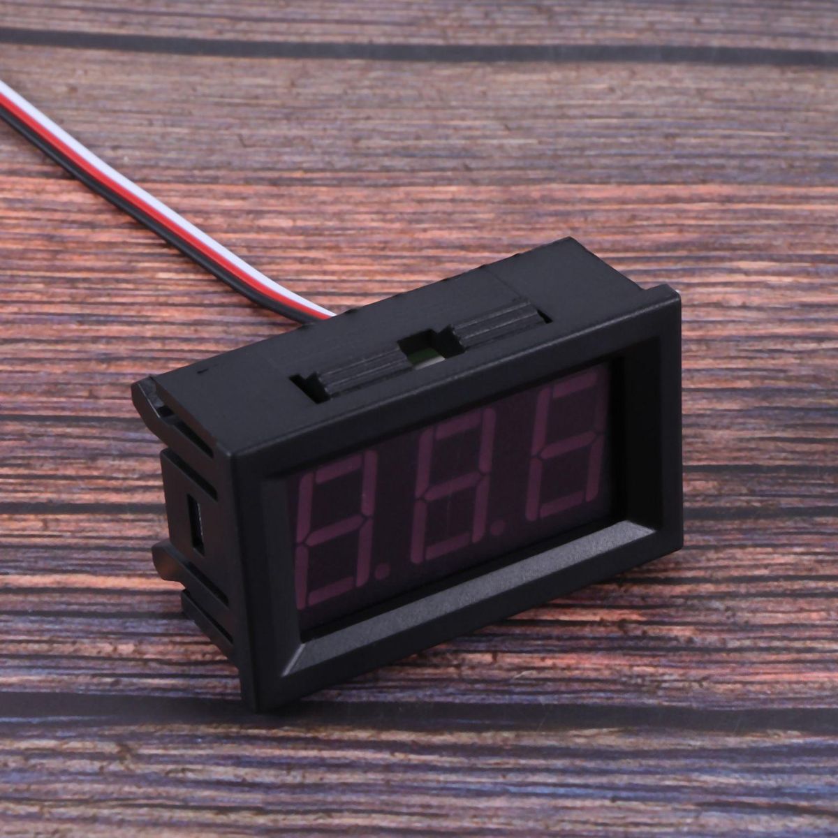 DC 0-99.9V 3 Wire LED Digital Display Panel Volt Meter Voltage Voltmeter Car Motor - BLUE