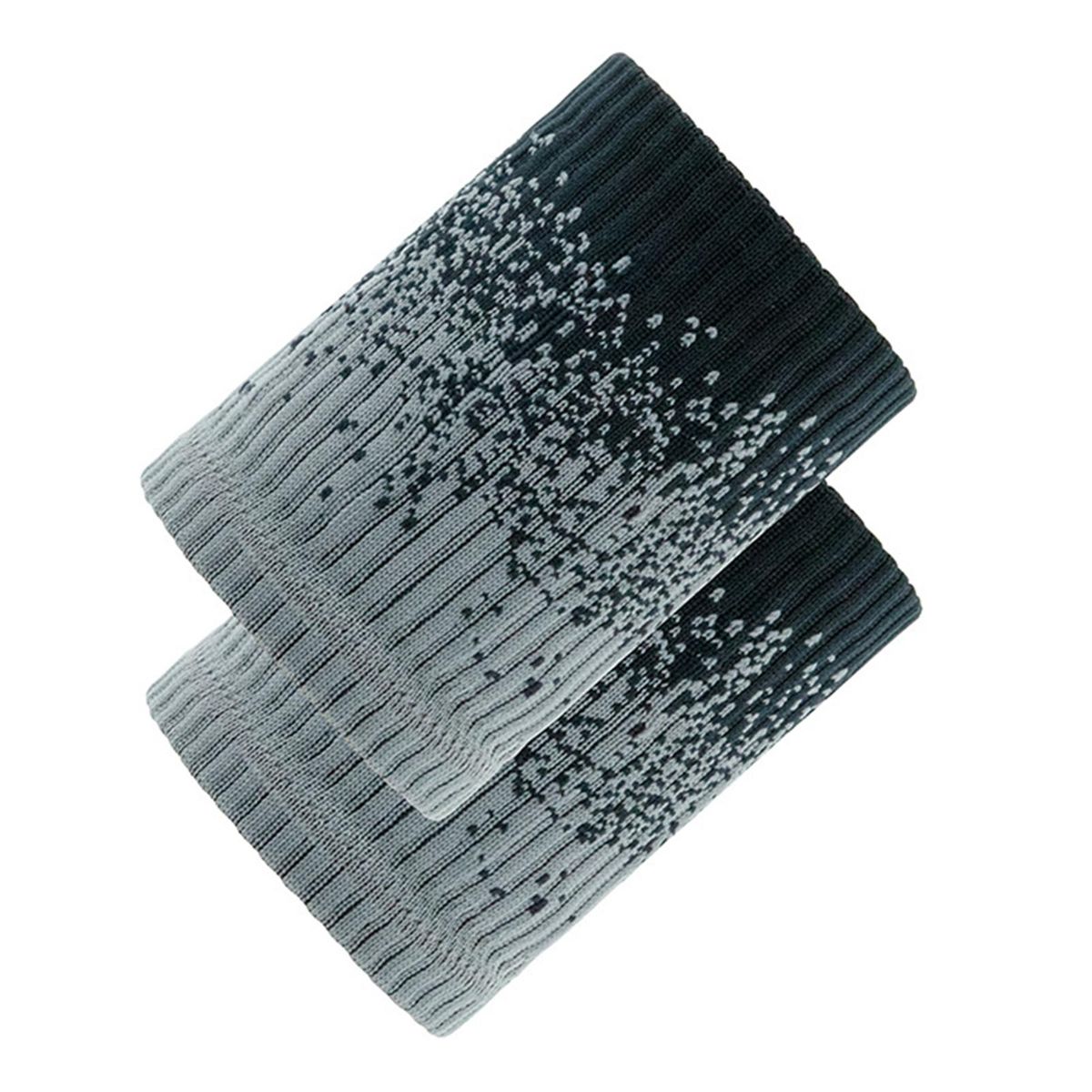1 Pair Wrist Wraps Badminton Tennis Athletic Wristbands Black Gray
