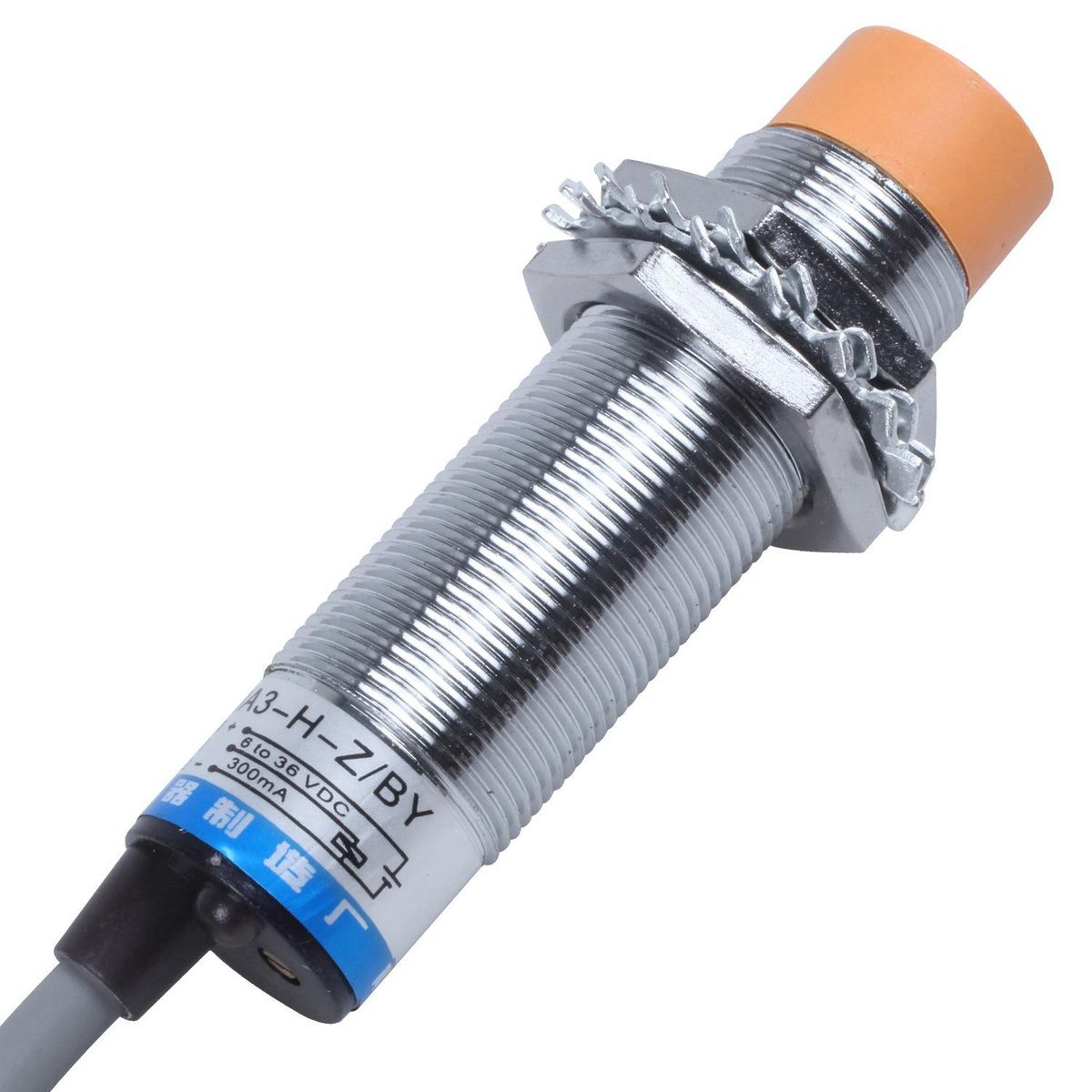 LJC18A3-H-Z/BY 1-10mm Capacitance Proximity Sensor Switch PNP NO DC 6-36V 300mA