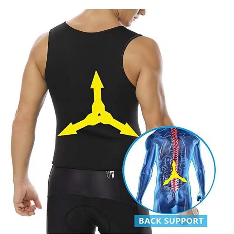 1PC Men's Sportswear  Fat Burning Vest Running Sweat Vest
