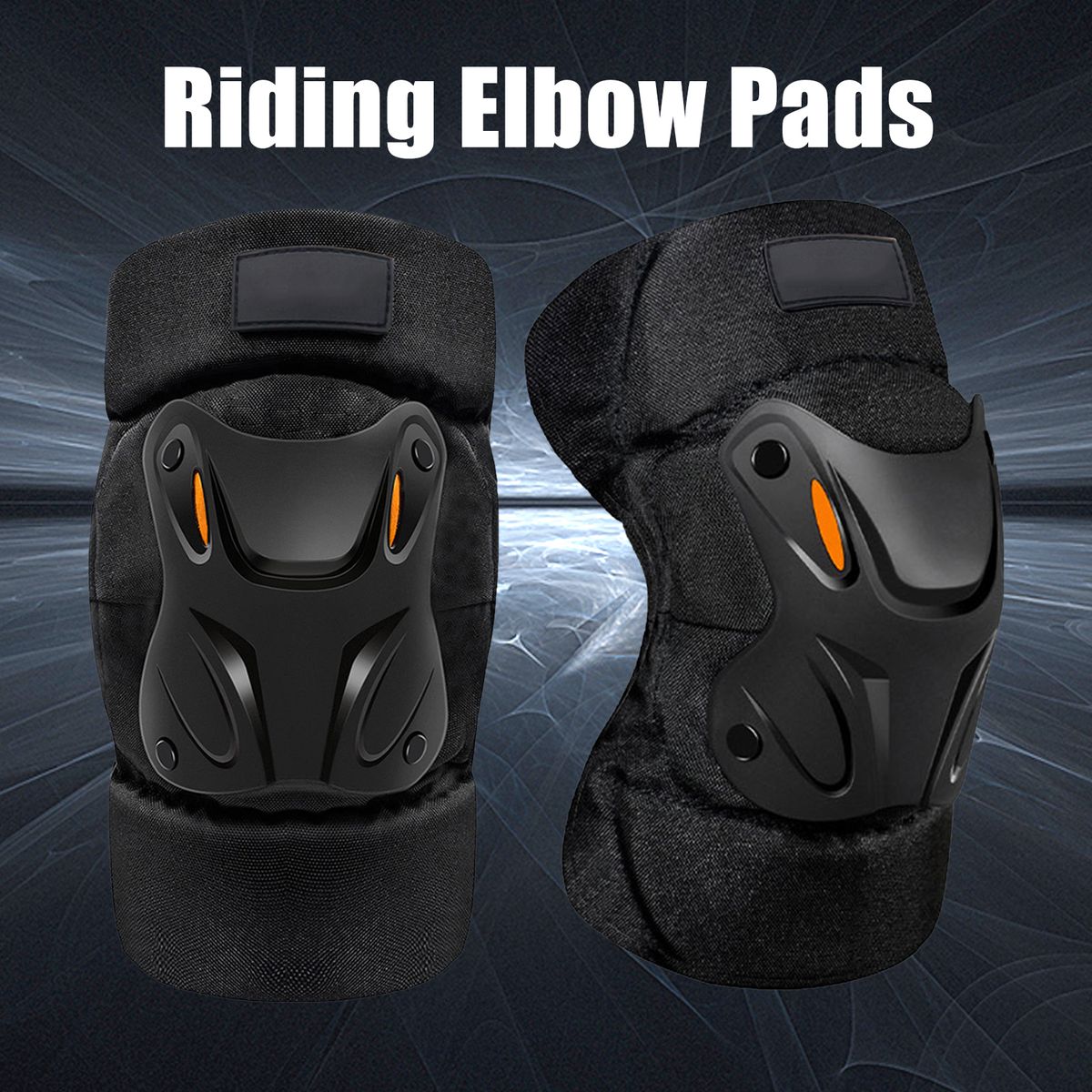 2 Pcs Motorcycle Riding Elbow Pads Adjustable Motorcycle