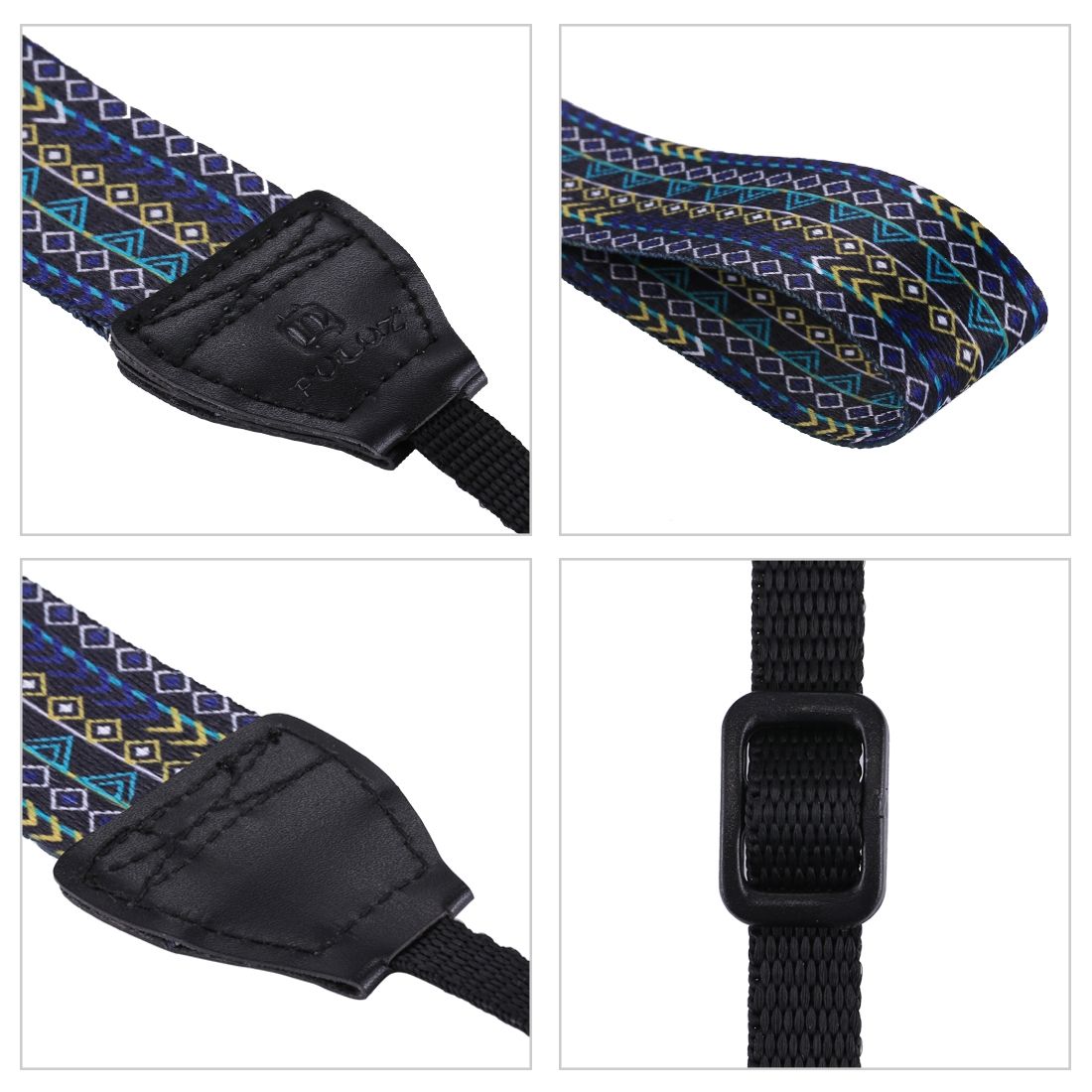 PULUZ Retro Ethnic Style Multi-color Series Shoulder Neck Strap Camera Strap For SLR / DSLR Cameras