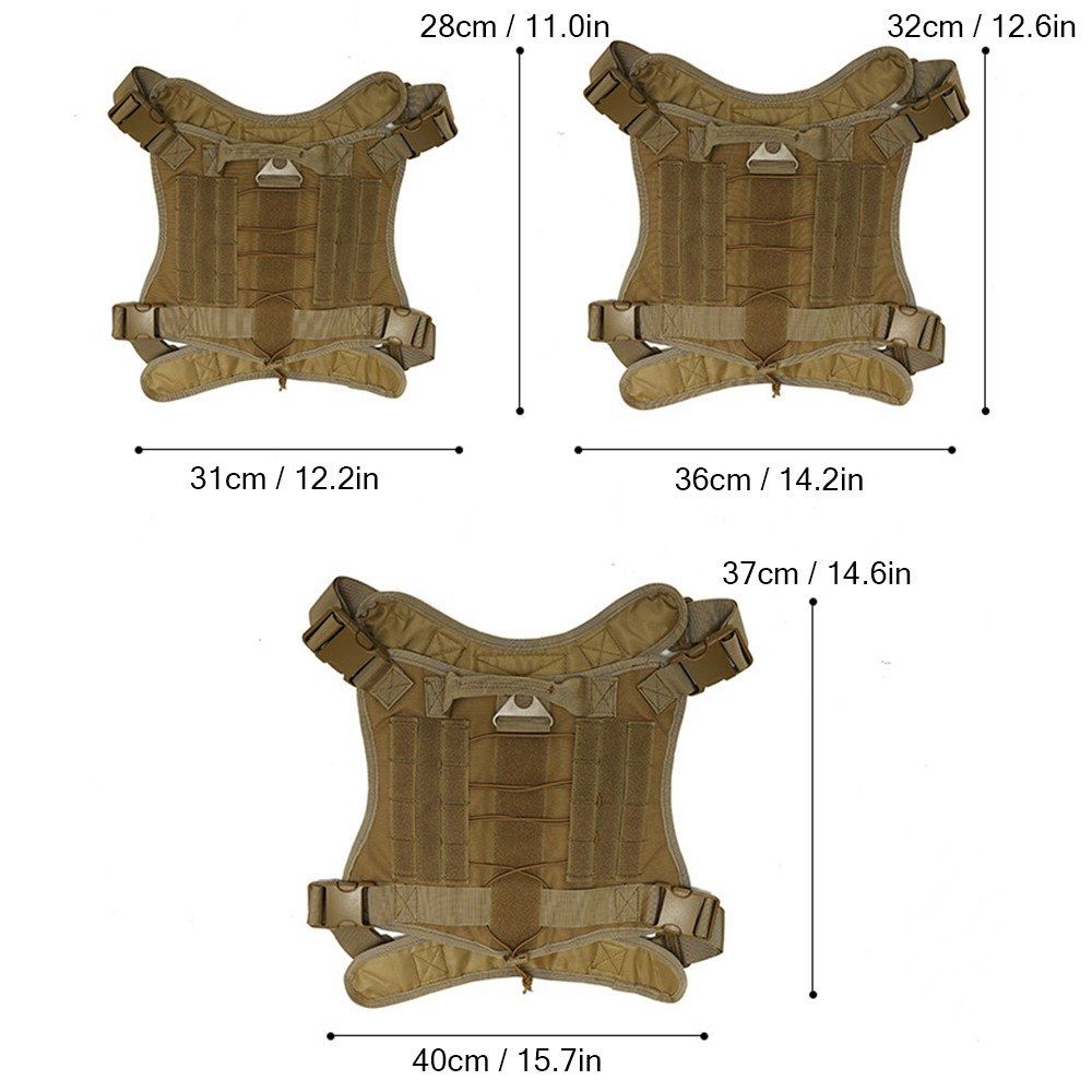Dog Harness Waterproof Fabric Buckles Quick Fastening Tape
