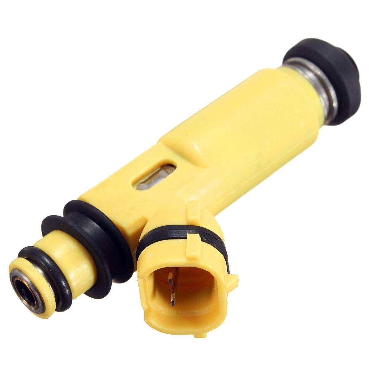 Yellow F Uel Injectors 195500-4450 For Mazda RX8 MX5 Turbo/Supercharged