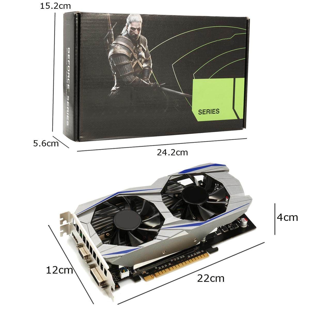 For NVIDIA GeForce GTX750 TI 4GB GDDR5 128Bit -ExpressX16 Video Graphics Card