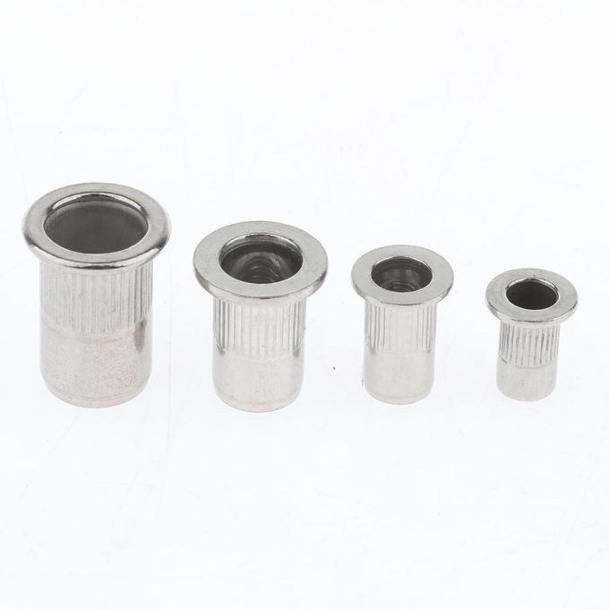 40Pcs/Lot M4-M8 Stainless Steel Metric Thread Rivet Nut Rivnut Inserts