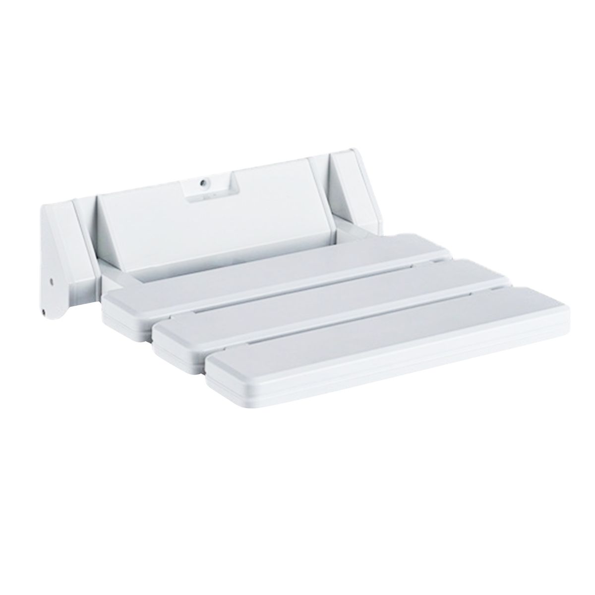 Wall Mounted Bathroom Foldable Stool 220 Lbs Bearing Weight