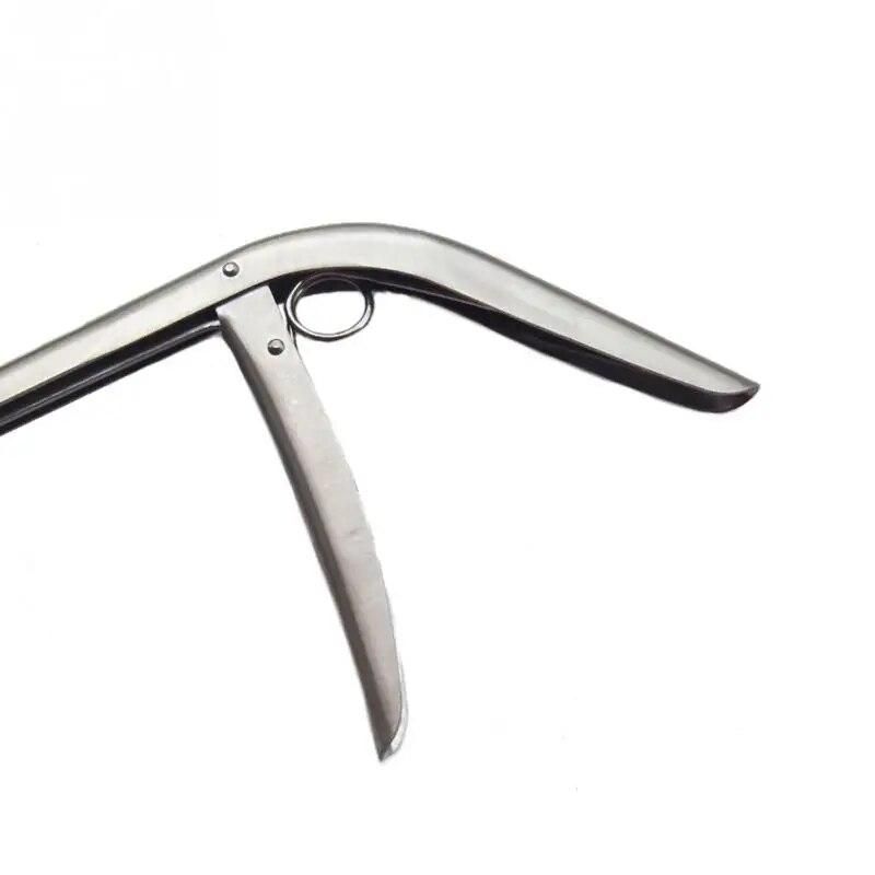 Stainless Steel Unhooking Device Fish Clamp Clip Catch Remover Fishing Plier Hook Tool Tackle