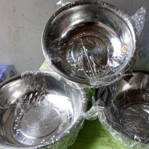 3Pcs Stainless Steel Bowl Set Kitchen/Dining