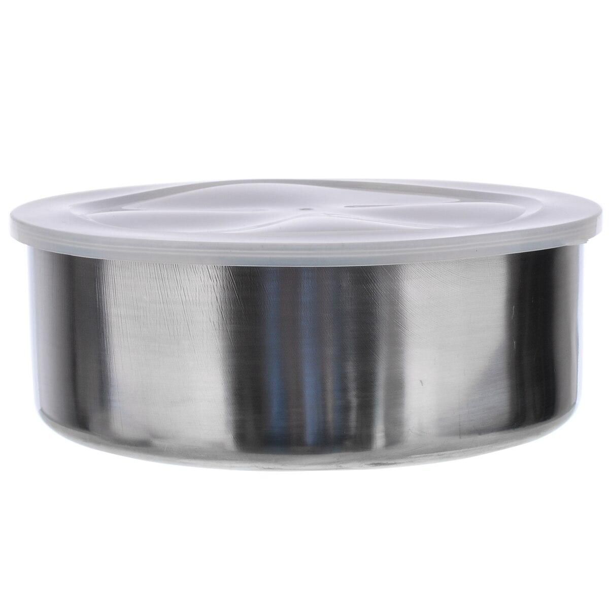 5pcs/set Stainless Steel Mixing Bowls  Crisper Food Container 5 Bowls With 5 Lids For Kitchen Tools