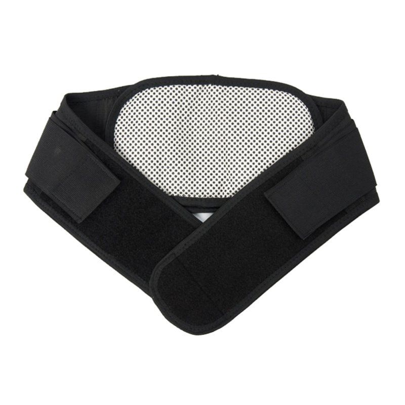 Adjustable Tourmaline Self-heating Magnetic Therapy Waist Belt Lumbar Support Back Waist Support  Double Banded Aja Lumbar-L