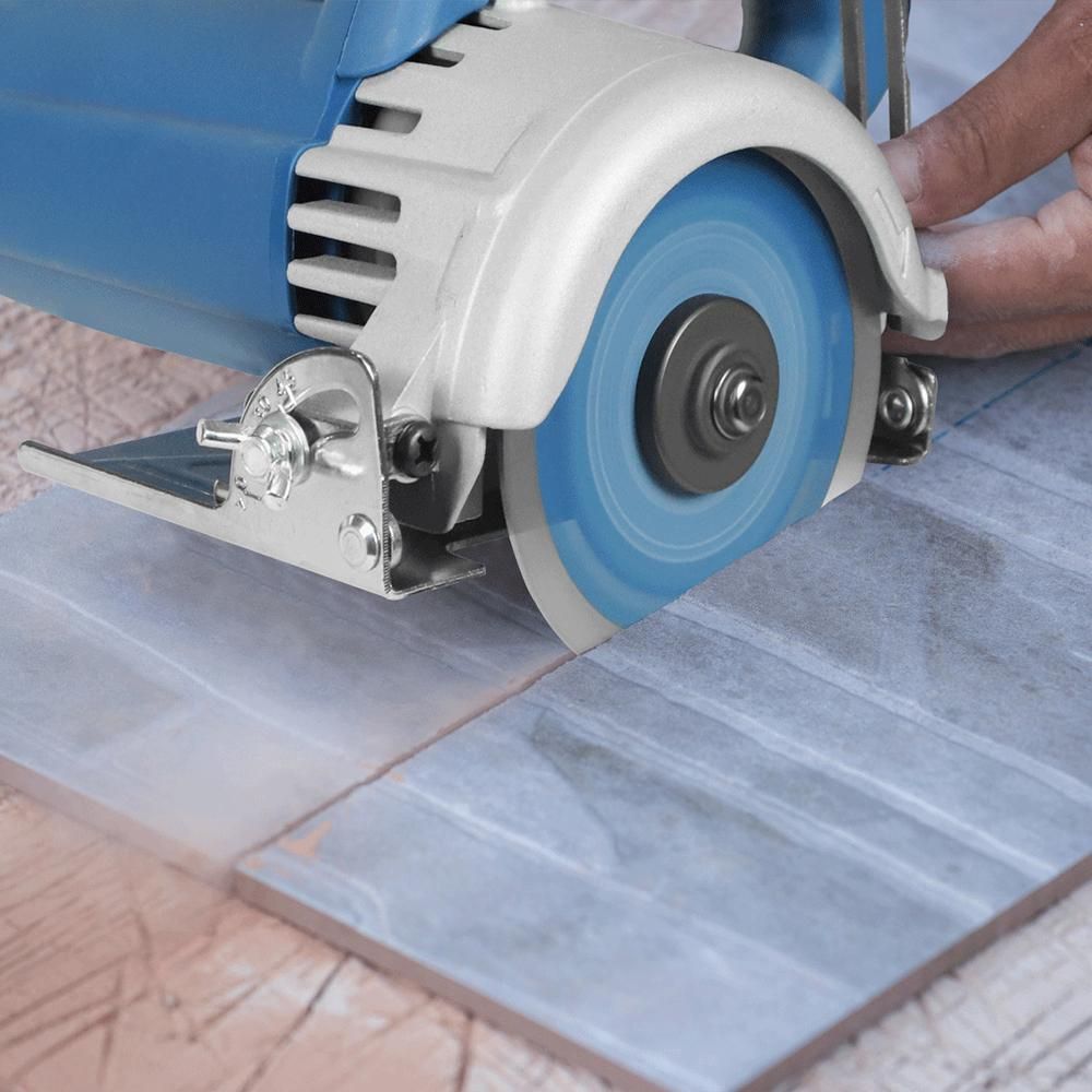 1300W Marble Cutter Ceramic Tile Cutting Machine Tile Saw Power Tile & Masonry Saw 0-45 Degree Bevel Cutting & 0-32 Depth Adjusting for Cutting Ceramic Tile Wood