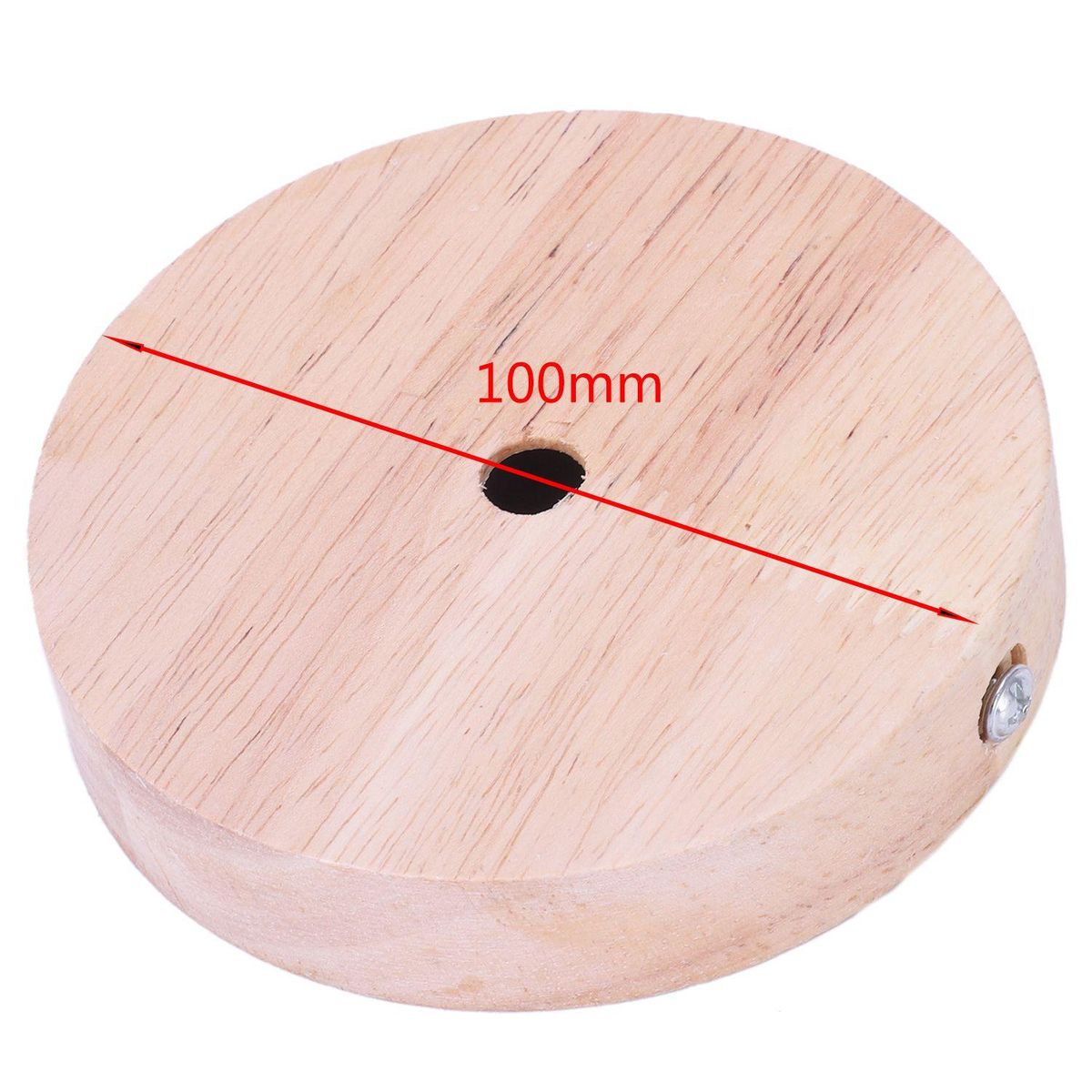 lamp base style modern Ceiling Plate Wooden ceiling holder e27 Lamp fitting chandelier Base DIY lighting accessories 100mm screw