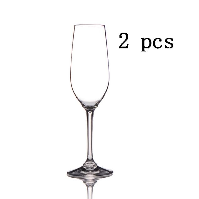 4 Pcs 225ml Slim  GlUSA Tritan Plastic Cup Transparent