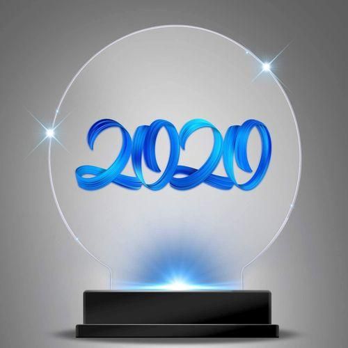 4Pcs Clear Acrylic Sheet Round Panel Thick (4mm)