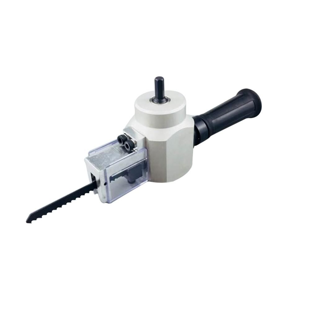 Double Head Nibble Metal Cutting Sheet Nibbler Saw Cutter 360 Degree Adjustable Drill Attachment Power Tool Accessories Cutting Tools