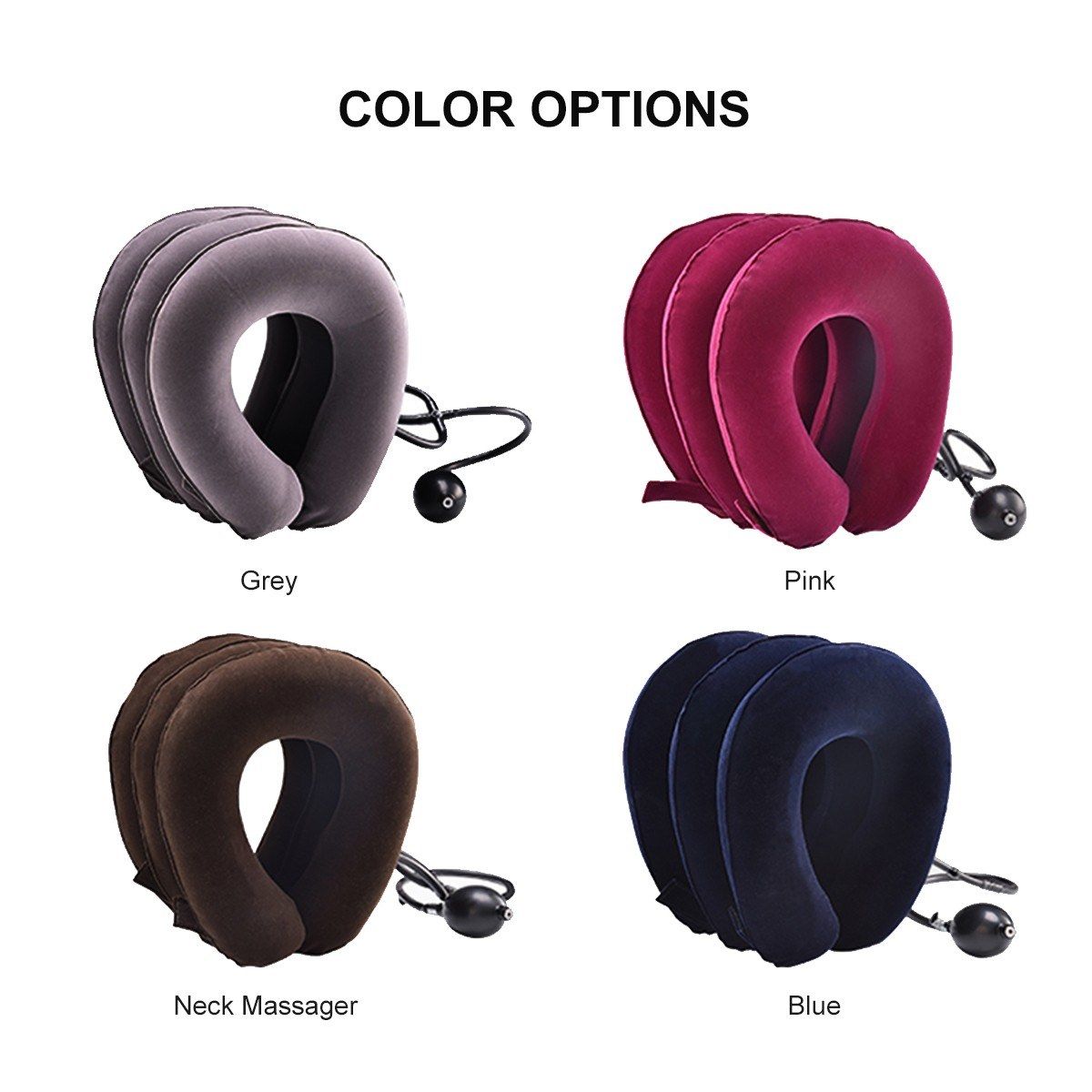 Pinched Nerve Neck Stretcher Cervical Traction Device 3 Tube