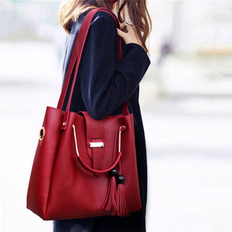 3 In 1 Women Bag Crossbody Bag Handbag Ladies Purse Female Messenger Shoulder Bag Wallet