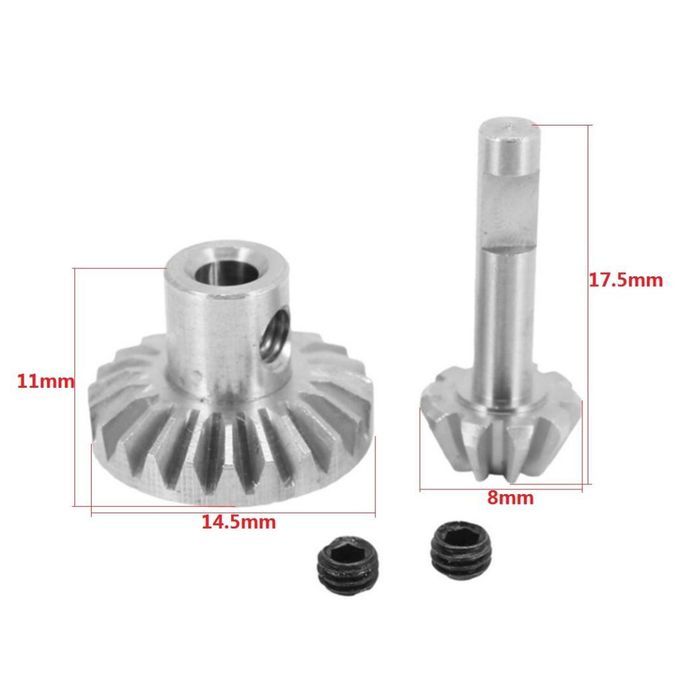 Bevel Axle Gear Axle Gear For WPL C14 C24 B14 RC Racing Off Road DIY