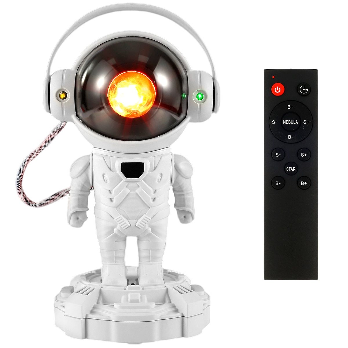 Astronaut Galaxy Projector Starry Sky Night Light With Wireless Bluetooth Speaker Base Timer LED Star Projector Nebula Lamp 2023