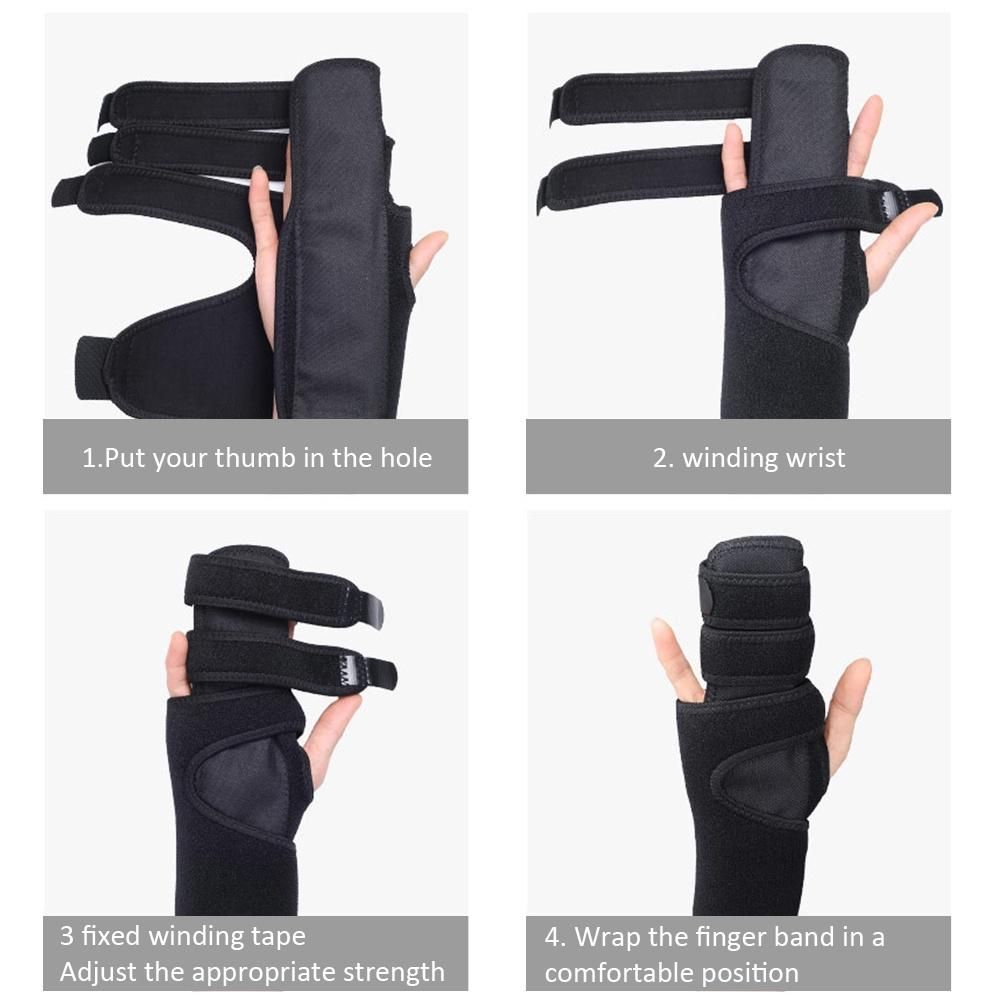 Comfortable Wrist Hand Finger Support Brace Left/Right Splint Arthritis Brace