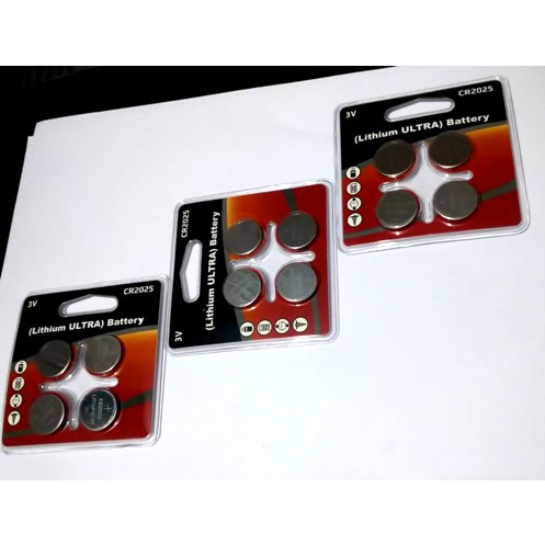 Lithium Ultra Battery Cr2025 3v - 3 Pack