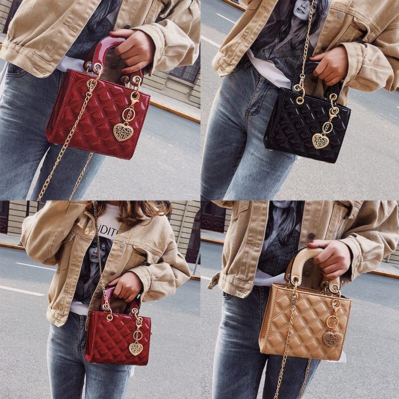 Summer Bags For Women Plaid Jelly Bag Candy Color Flap Mini Designed Ladies Shoulder Chain Tote Messenger Crossbody HandBag 2019(#Silver)