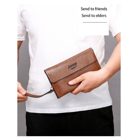 Jeep Bullio Wallet - Brown