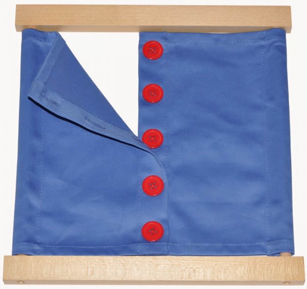 Montessori Large Button Dressing Frame