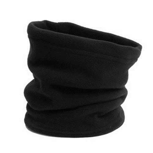 Head Wrap Partial Face Coverage Reversible Multi-functional -black