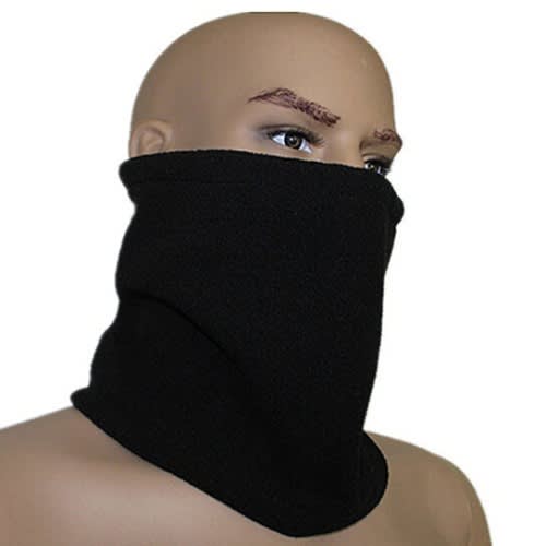 Head Wrap Partial Face Coverage Reversible Multi-functional -black