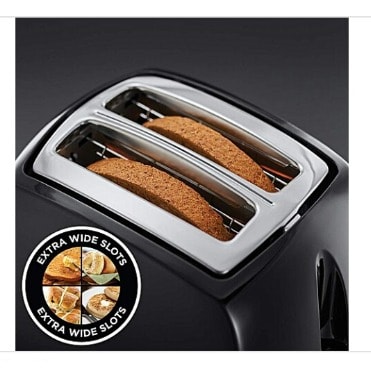 2 Slice Toaster - Black