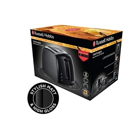 2 Slice Toaster - Black